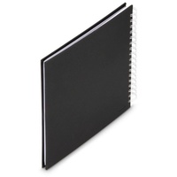 Hama Signs Spiral-Album 28x24 50 weiße Seiten, schwarz 7500