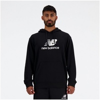 New Balance Sport Essentials French Terry Logo Kapuzenpullover Black
