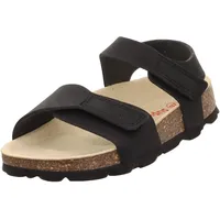 Superfit Fussbettpantoffel Sandale, Schwarz 0000, 33 EU Weit