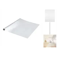 VidaXL Möbelfolie Selbstklebend Silbern 90x500 cm PET