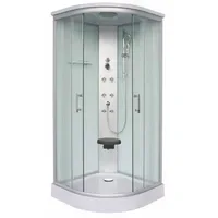 SANOTECHNIK Rumba Komplettdusche mit Schiebetür 90 x 215 cm