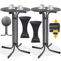 Kesser KESSER® Gastro Stehtisch klappbar - Gastronomie Bistrotisch rund