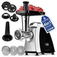 Bomann Fleischwolf FW 6067 CB Edelstahl Schwarz