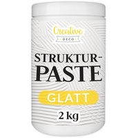 Creative Deco Strukturpaste 2 kg Weiß