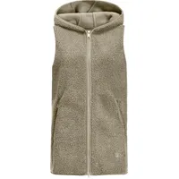 Jack Wolfskin Damen High Curl Long Vest Weste, Anis,