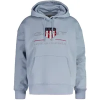 GANT Archive Shield Hoodie Blau L