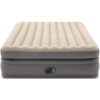 Intex Prime Comfort Elevated Doppel-luftbett - Beige / Grey