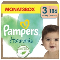 Pampers Windeln HarmonieTM Größe Gr.3 (6-10 kg) für Babys