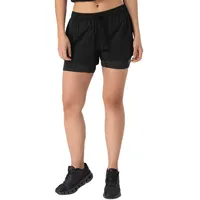 Super.natural Double Layer Kurze Hose - Jet Black -