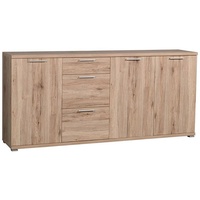 Lomadox Sideboard MONTREAL-01 Sanremo Eiche, B x H x