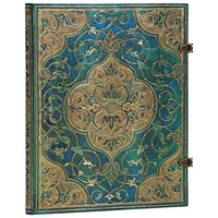 Paperblanks Hardcover Notizbuch Chroniken in Türkis Ultra Liniert