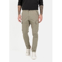 CAMEL ACTIVE Cargohose, mit seitlichen Taschen und Stretch, grün