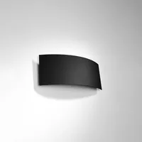 Sollux Wandleuchte MAGNUS schwarz