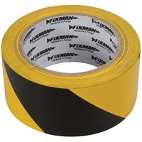 FIXMAN Absperr-Klebeband 50 mm x 33 m schwarz-gelb