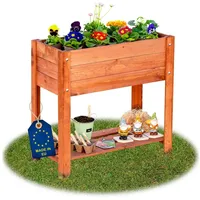 Ita Hochbeet aus Holz 80x37x78 cm - Pflanzkasten mit