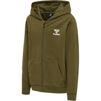 Hummel hmlTRECE ZIP Hoodie Kinder 6086 dark olive 104