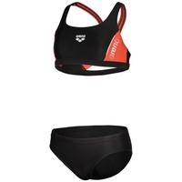 Arena Mädchen Bikini Thrice Jr Two Pieces R Black-Calypso
