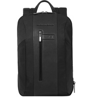 Piquadro Brief2 Slim Expandable Backpack M Black