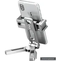 Leofoto PS-2 Smartphone-Halterung Silber