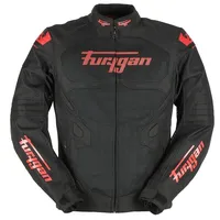 Furygan Atom Vented Evo Textiljacke Schwarz/Rot XL