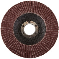 Silverline 793761 Korund-Fächerscheibe 115 mm, 60er-Körnung
