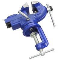Silverline 632607 Drehbarer Tischschraubstock 50 mm