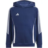 Adidas Tiro 24 Kids Sweat Hoodie Team Navy Blue