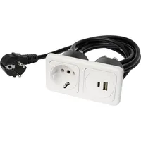 Inprojal elektrosysteme 9016-118.81 Einbau-Steckdose mit USB-C®, mit USB-Ladeausgang, Power