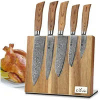 Wakoli Edib Pro 5er Damastmesser-Set I Holzbox I 8-20cm