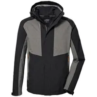 KILLTEC Herren Funktionsjacke ist wasserdicht/Outdoorjacke mit abzippbarer Kapuze KOS