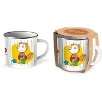 Trötsch Verlag Trötsch Bobo Siebenschläfer Emailletasse Streifen