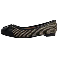 Marco Tozzi Ballerina in BLACK Comb), | Gr.: 40