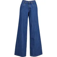 URBAN CLASSICS Wide Jeans Mid Indigo Washed 27