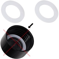 Snapworld-Kaffee 2x Dichtung O-Ring für Deckeldichtung der PET Flaschen/Kunsttofflaschen