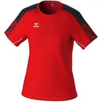 Erima Evo Star Kurzarm-T-Shirt Red / Black 44