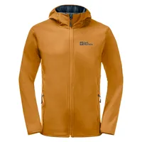 Jack Wolfskin Softshelljacke »BORNBERG HOODY«, mit Kapuze, Atmungsaktiv, leicht,