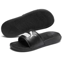 Puma Popcat 20 Kinder Badelatschen black/white 35.5