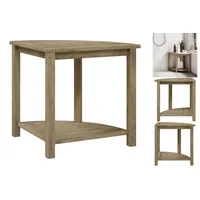VidaXL Badezimmer-Beistelltisch 45x45x45 cm Massivholz Teak