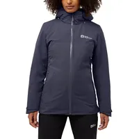 Jack Wolfskin Damen Hunberg 3in1 Jkt W, Graphite, S