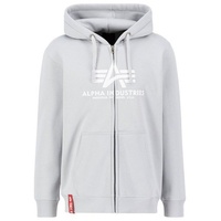 Alpha Industries Basic Reißverschlusspullover Pastel Grey XL