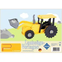 Pebaro Laubsägevorlage Radlader,