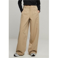 URBAN CLASSICS Ultra Wide Pleat-front Hosen Wet Sand 29