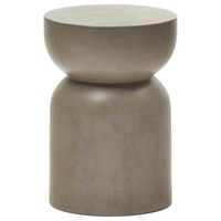 Kave Home Beistelltisch Garbet Zement Grau