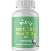Vitabay Vitamin D3 5000 IE + Vitamin K2 7100