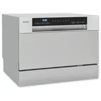 Exquisit GSP5206-030D Tischgeschirrspüler (freistehend, 550 mm breit, Silber)
