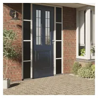 VidaXL Fensterfolie Statisch Matt Schwarz PVC