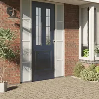 VidaXL Fensterfolie Statisch Matt Transparent Weiß 45x2000 cm PVC
