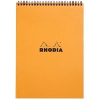 Rhodia 18500C Note Pad mit Doppelspirale, DIN A4, 80