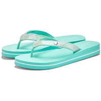 VENICE BEACH Badezehentrenner, Sandale, Pantolette, Badeschuh ultraleicht mit Glitzerband