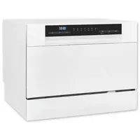 Exquisit GSP5206-030D Tischgeschirrspüler (freistehend, 550 mm breit, Weiß)